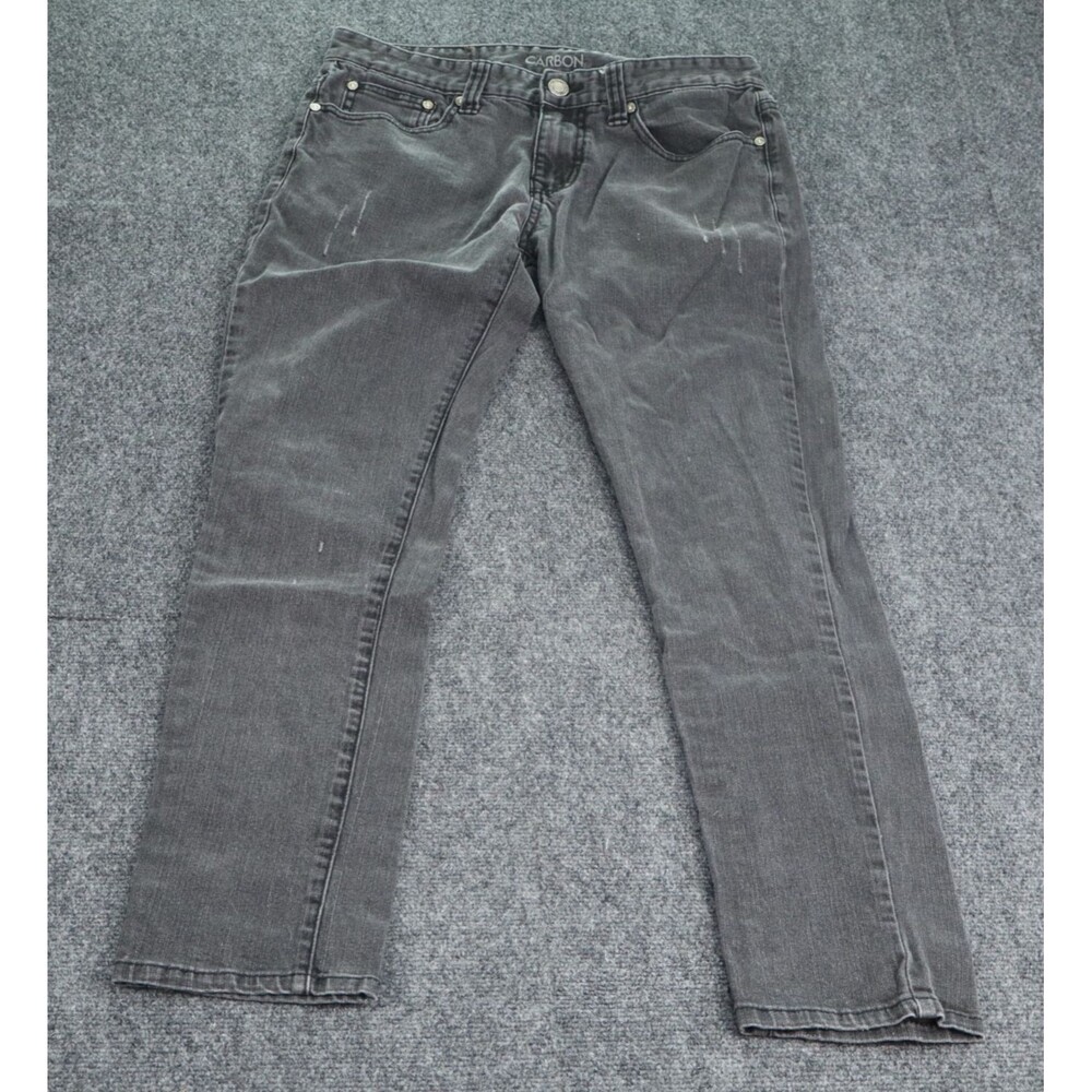 Carbon Skinny Freedom Flex Men's Jeans Size 30x32 Charcoal Wash